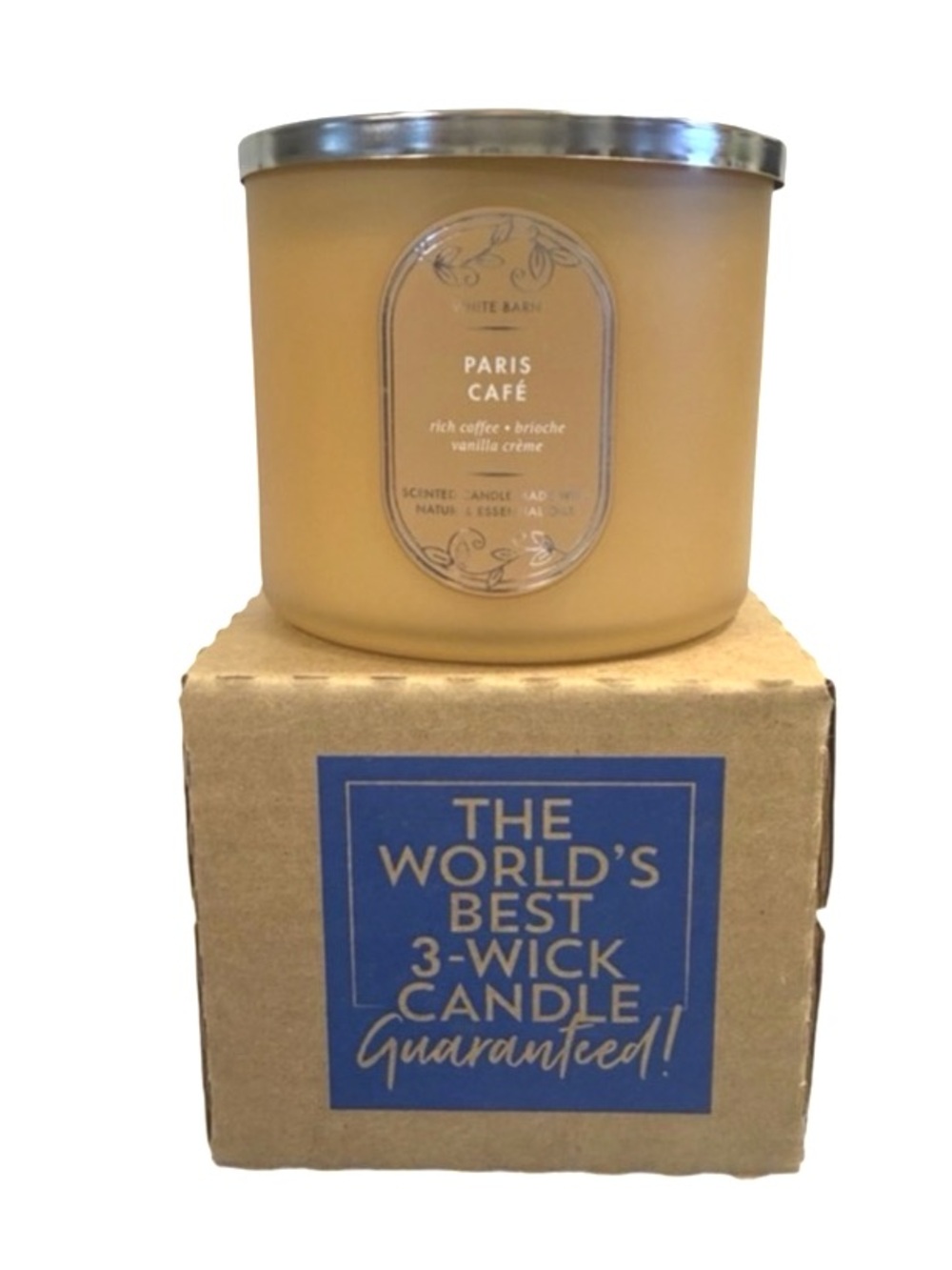 Paris Cafe Candle
